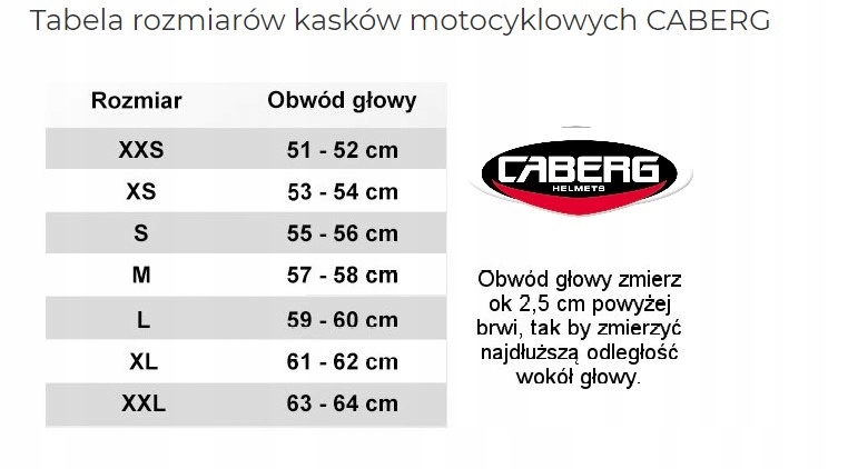 KASK INTEGRALNY Caberg Avalon X MOTOCYKLOWY r L Typ Integralne / Pełne