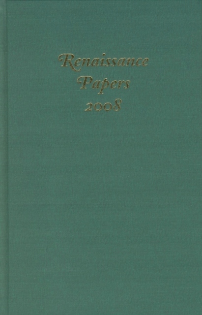 Renaissance Papers 2008 Praca zbiorowa za 4253.00CZK - Allegro