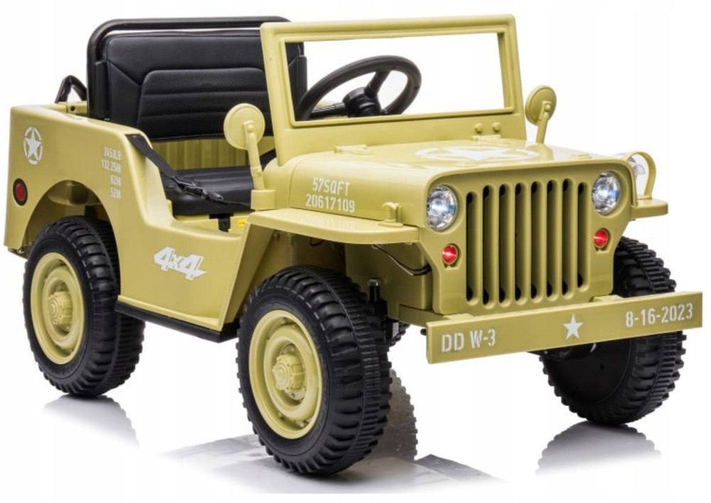 Auto Na Akumulator JH-103 Khaki 4x4 Lean Cars