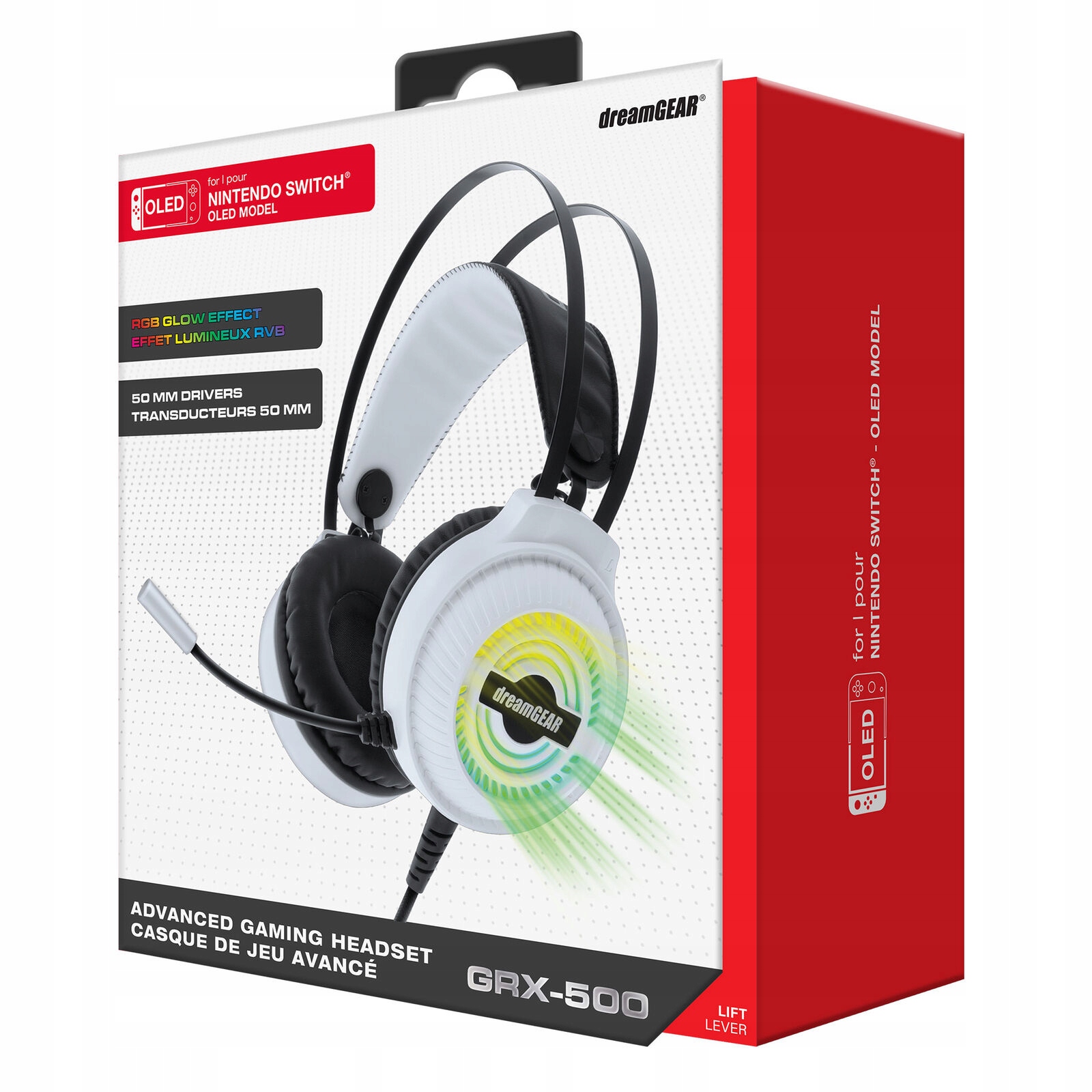 SŁUCHAWKI GRX-500 FOR NINTENDO SWITCH / DREAMGEAR / NOWE