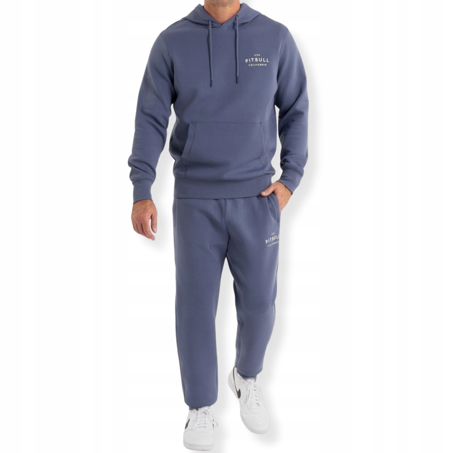 Bavlněná Tepláková souprava Pitbull Set Mikina s kapucí Teplákové kalhoty