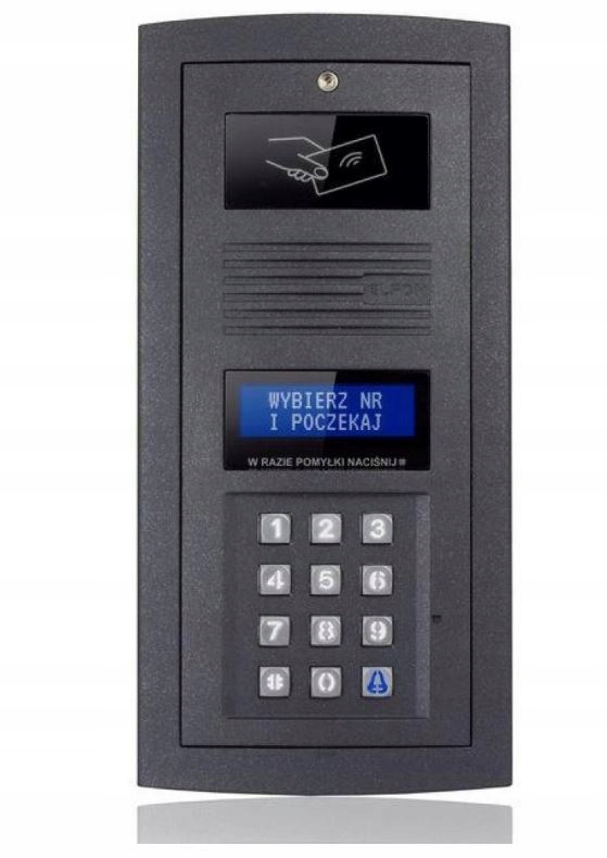 Panel interkom Optima Elfon OP-255R-G grafitový