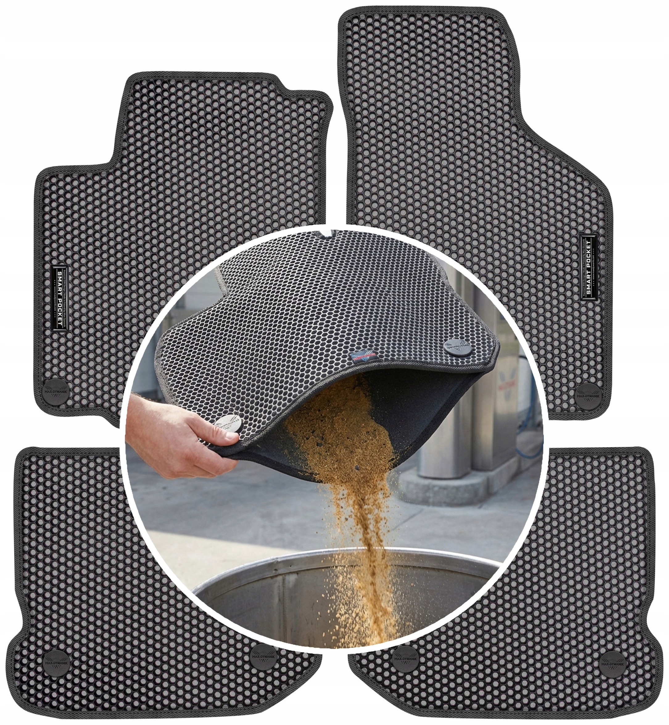 Vw New Beetle 2003-2010 Koberce Eva Smart Pocket