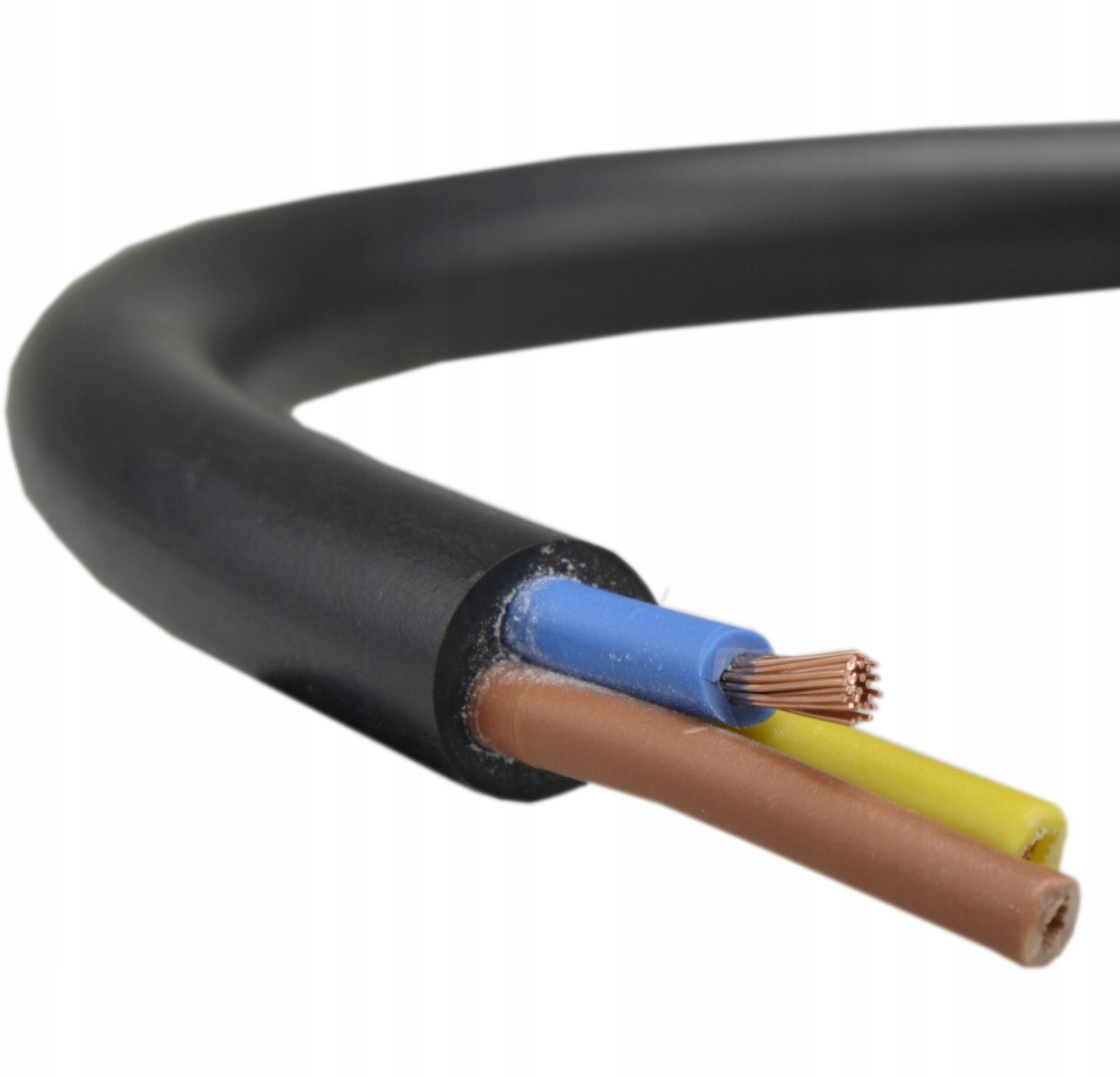 

Przewód Ow 3x1,5mm² 300V/500V guma gumowy 1mb