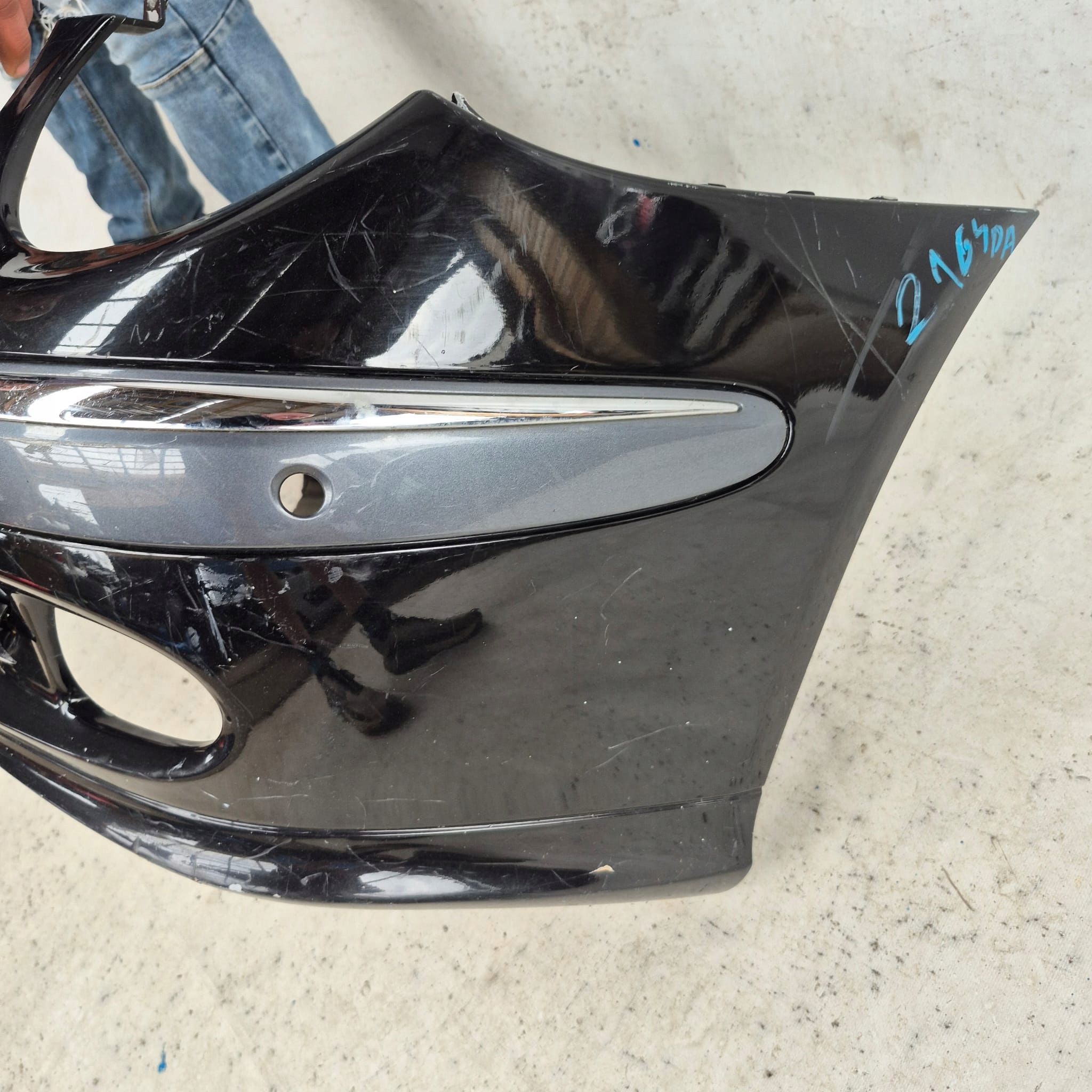 MERCEDES E-KLASA W211 AVANTGARDE 02- bumper front SPR PDC