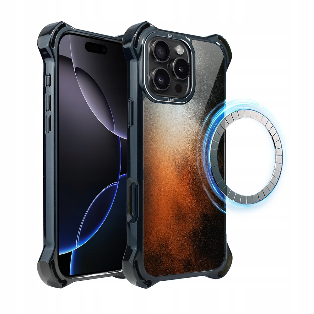 Pouzdro Ibizu DropGuard Ultra iPhone 16 Pro s MagSafe, Ember
