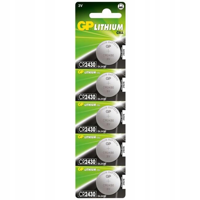 Gp Batteries Lithium Button Cell CR2430, 2194