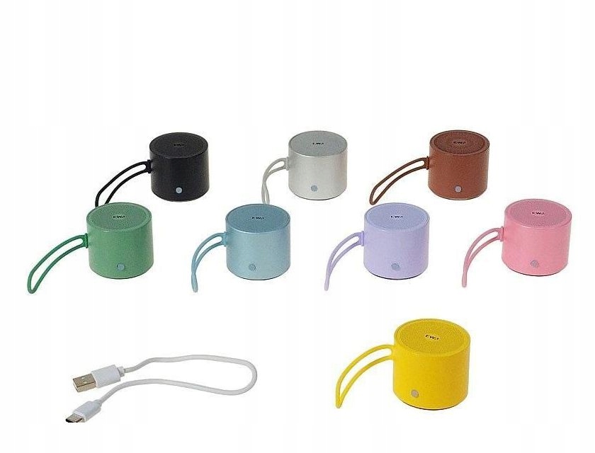 Głośnik Metalowy 4,6X4CM Z Kablem Usb