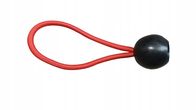 

Gumka mocująca plandeka namiot 10cm czerwona
