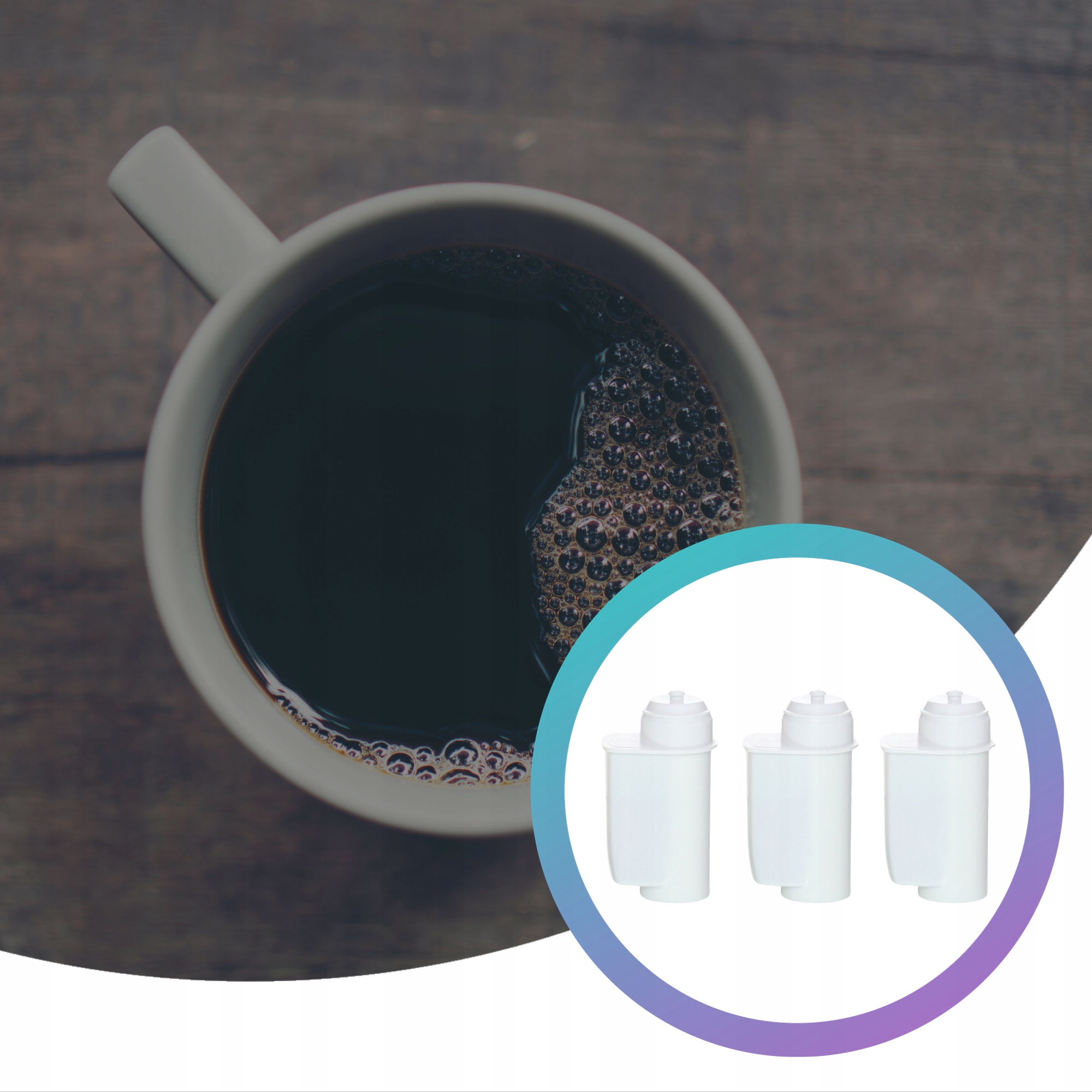 3x ZAMIENNIK filtra wody Brita Intenza do ekspresu Siemens WYSOKA JAKOŚĆ Marka Seltino