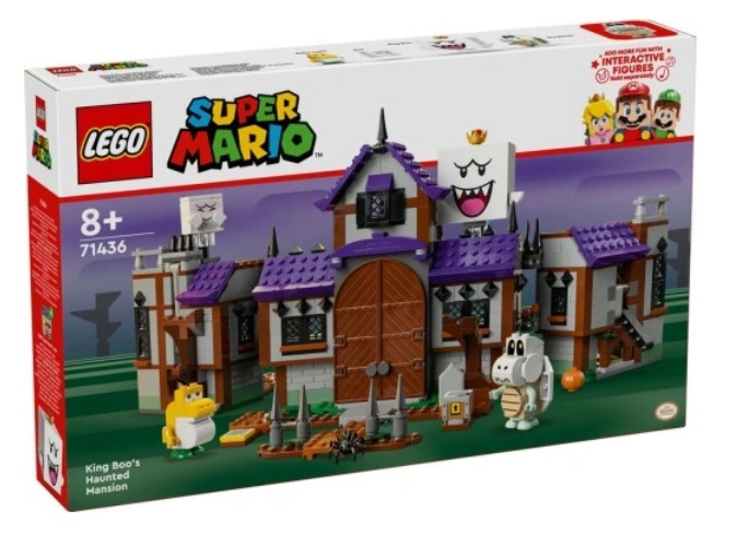 Lego 71436 Mario Strašidelná Rezidence King Boo Rozšiřující Sada