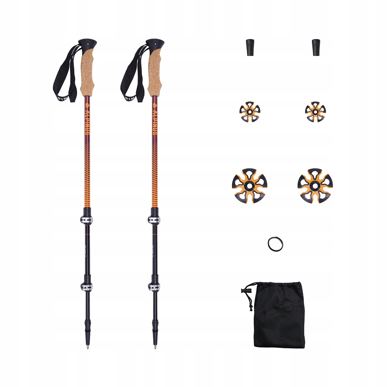 Kijki Trekkingowe Alpinus Kije Do Nordic Walking Na Spacery Rosa Lekkie