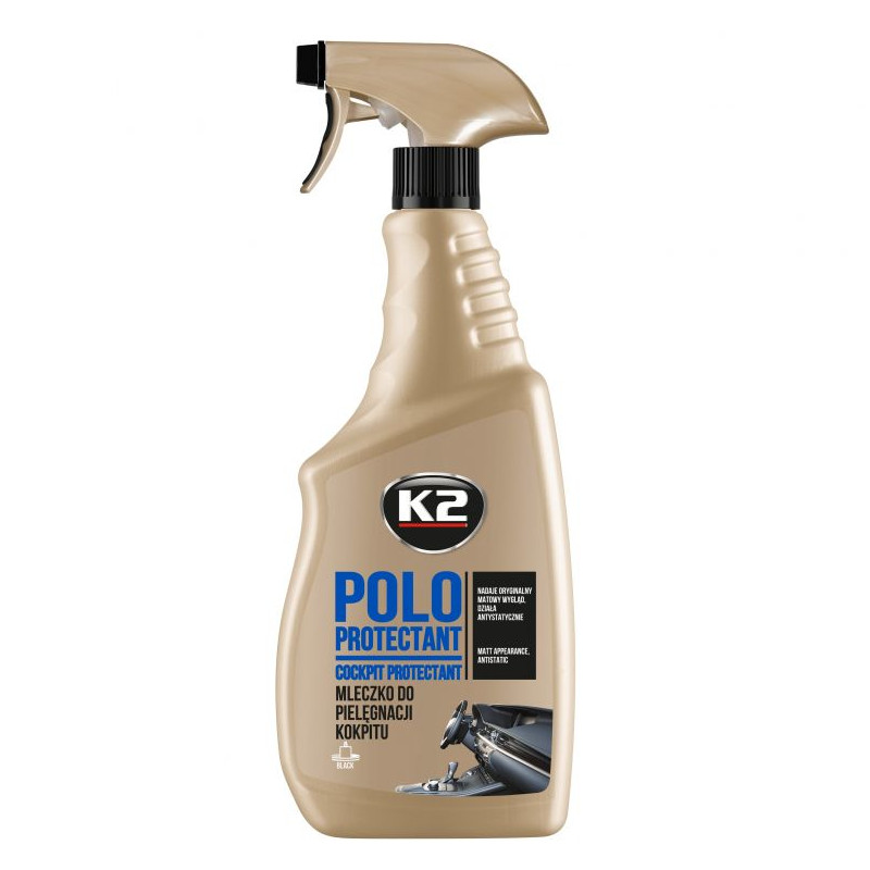 K2 Polo Protectant Black 750ml Mleczko do kokpitu