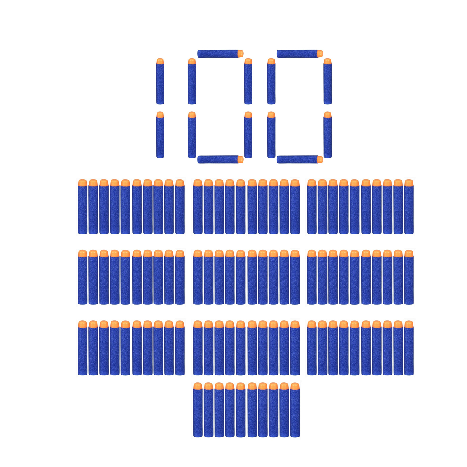 100 STRZAŁEK DO WYRZUTNI NERF STRZAŁKI DO NERFA