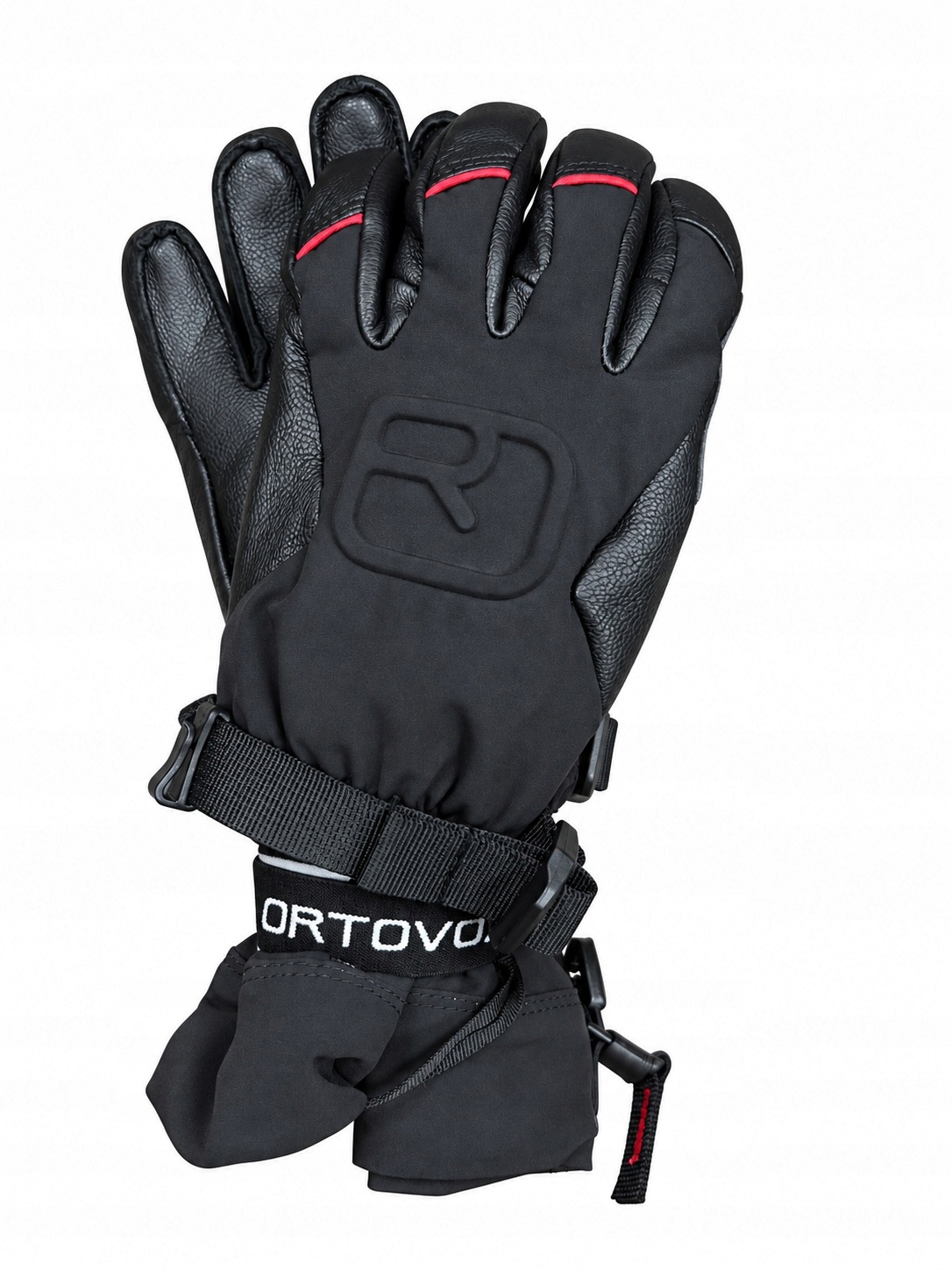 Rękawice Męskie Ortovox Merino Freeride Glove Black Raven rozmiar M