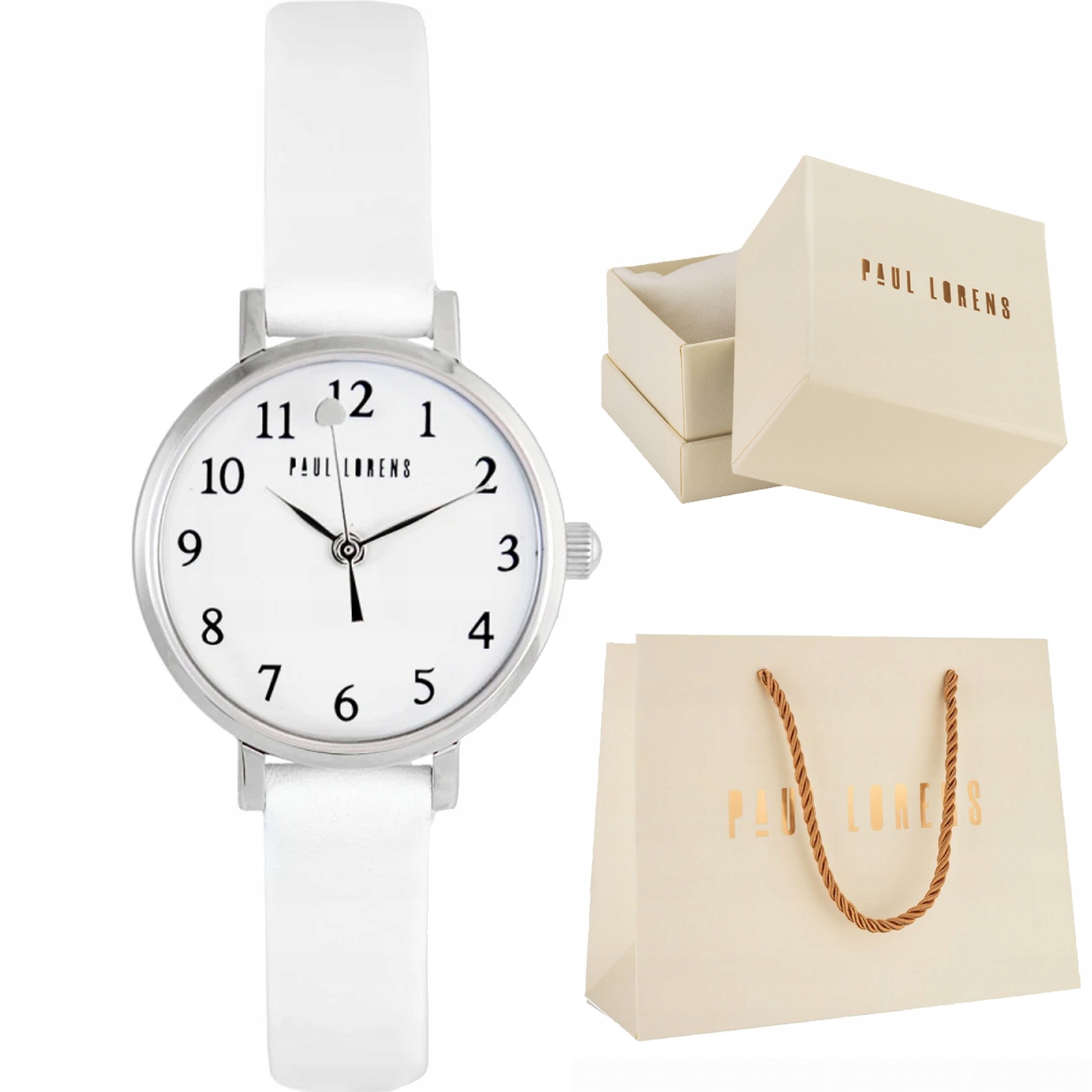 Dětské hodinky pro dívku Paul Lorens se srdíčkem Krabička