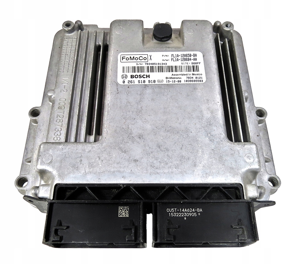 ECU FORD FL1A12A650BA FL1A12B684AA 0261S10910
