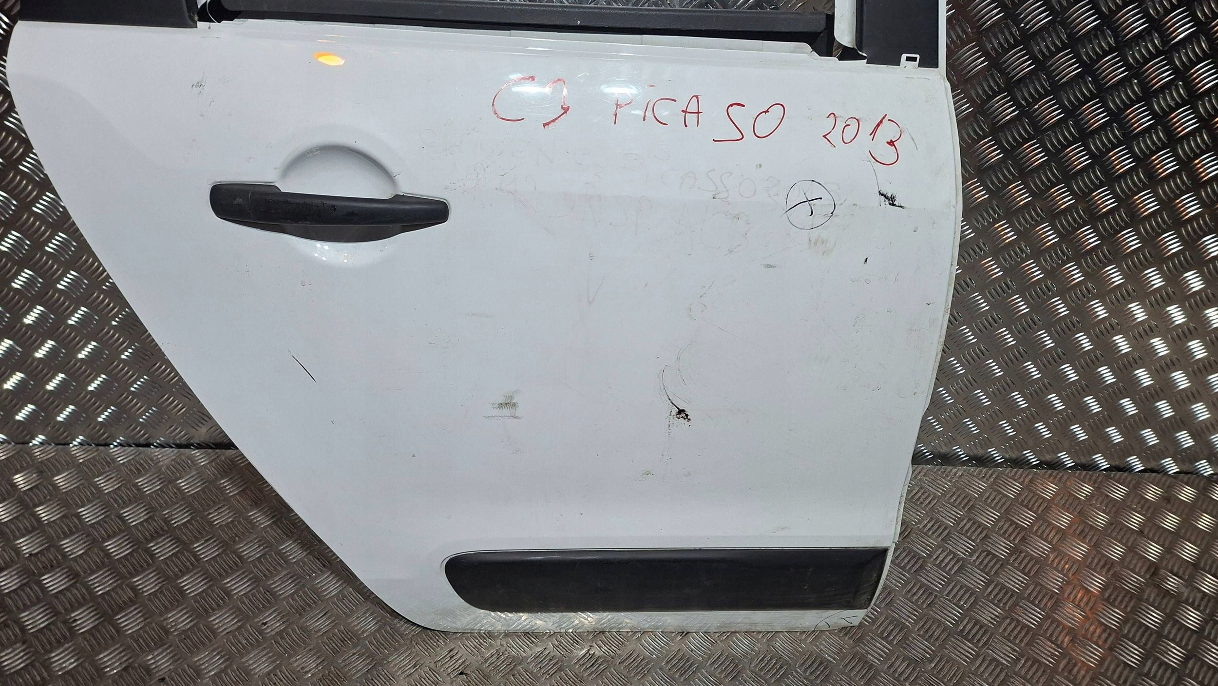Tür rechts heck CITROEN C3 PICASSO 2009