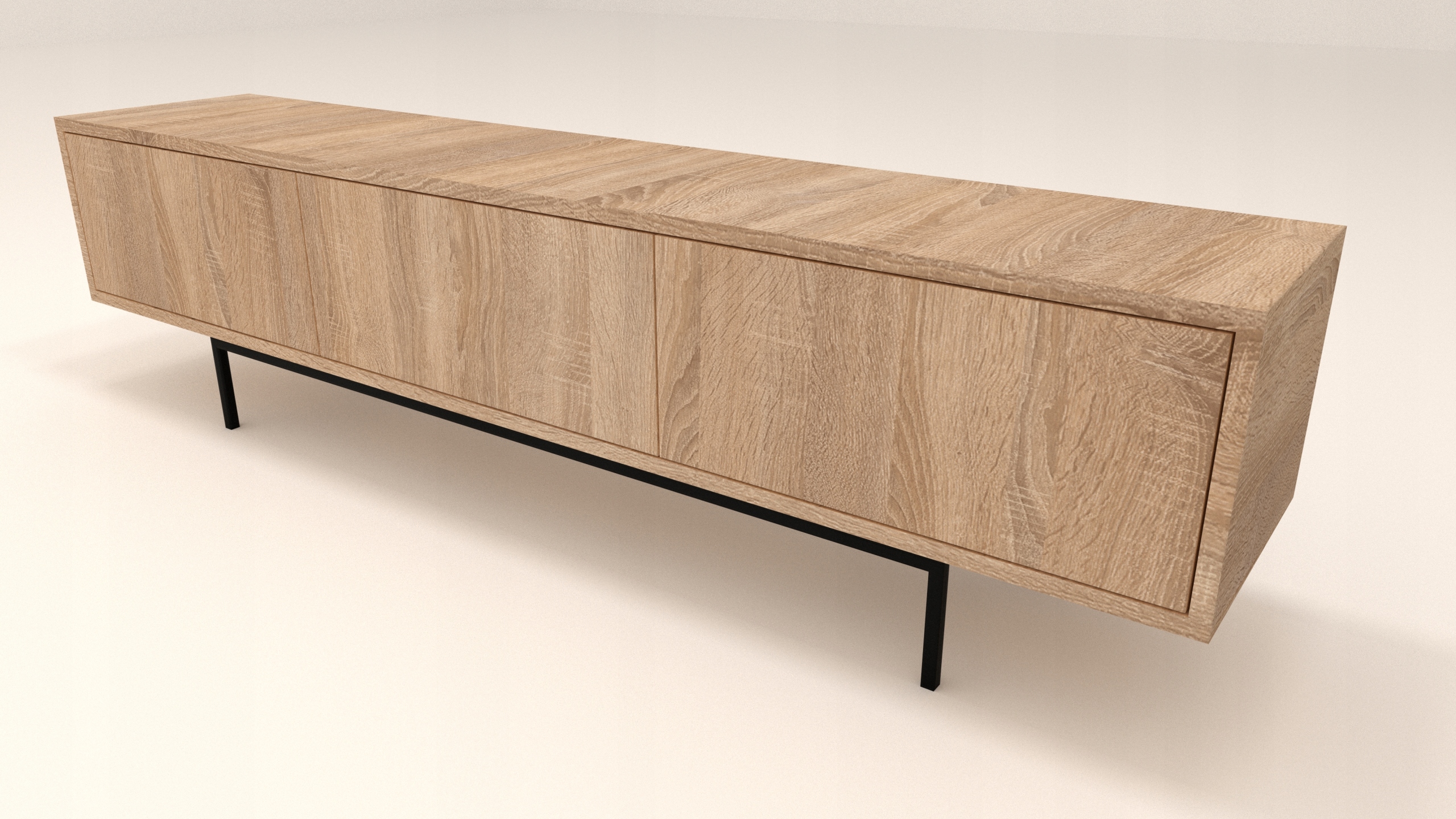 Szafka RTV LOFT Styl Nowoczesny SONOMA 160 cm Kod producenta RTV02