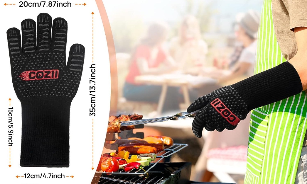 RĘKAWICE DO GRILLA DO 800 STOPNI RĘKAWICZKI GRILL Producent inna