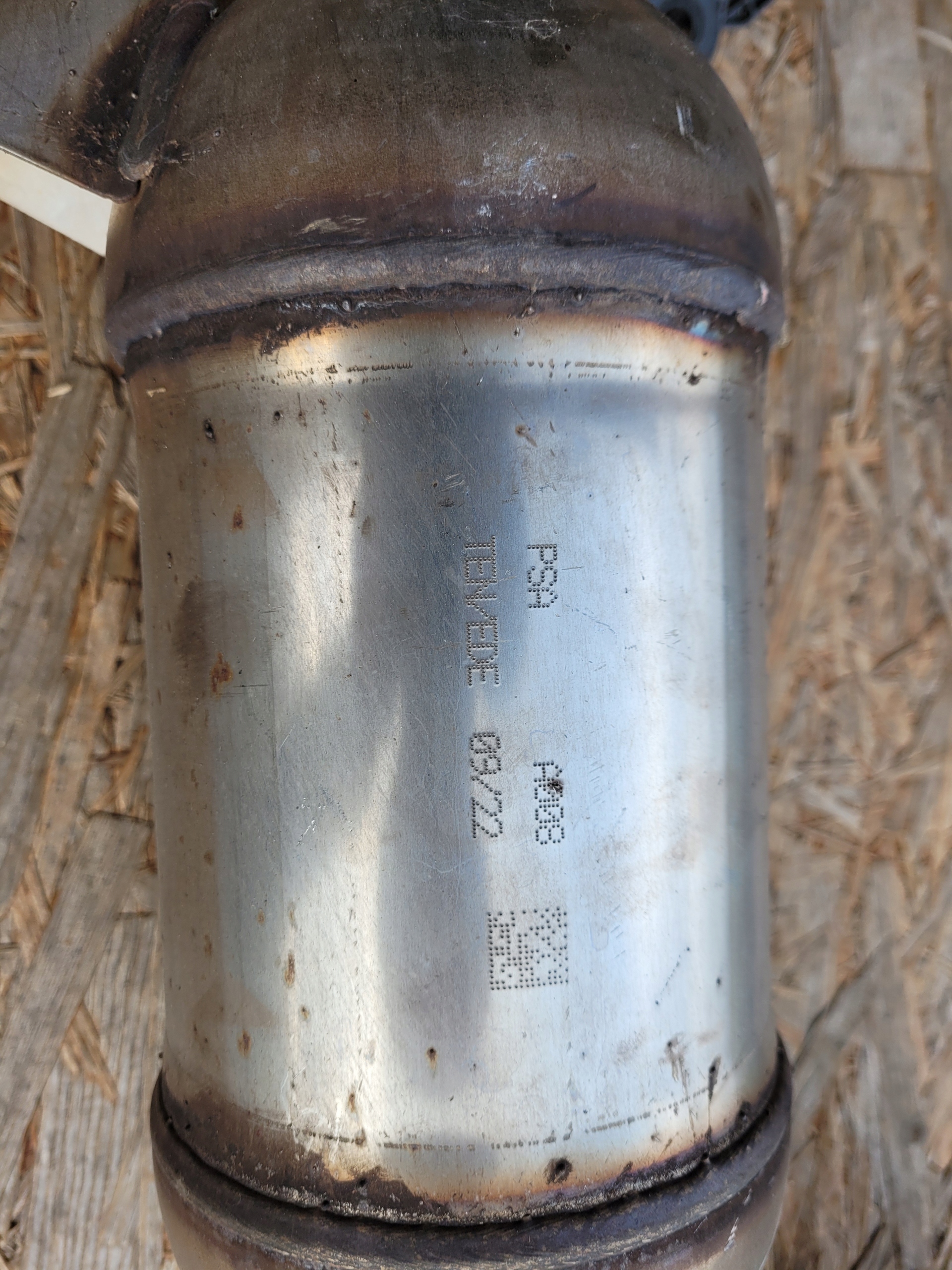 filter DPF FAP catalyst TLUMIK EXPERT JUMPY PROACE