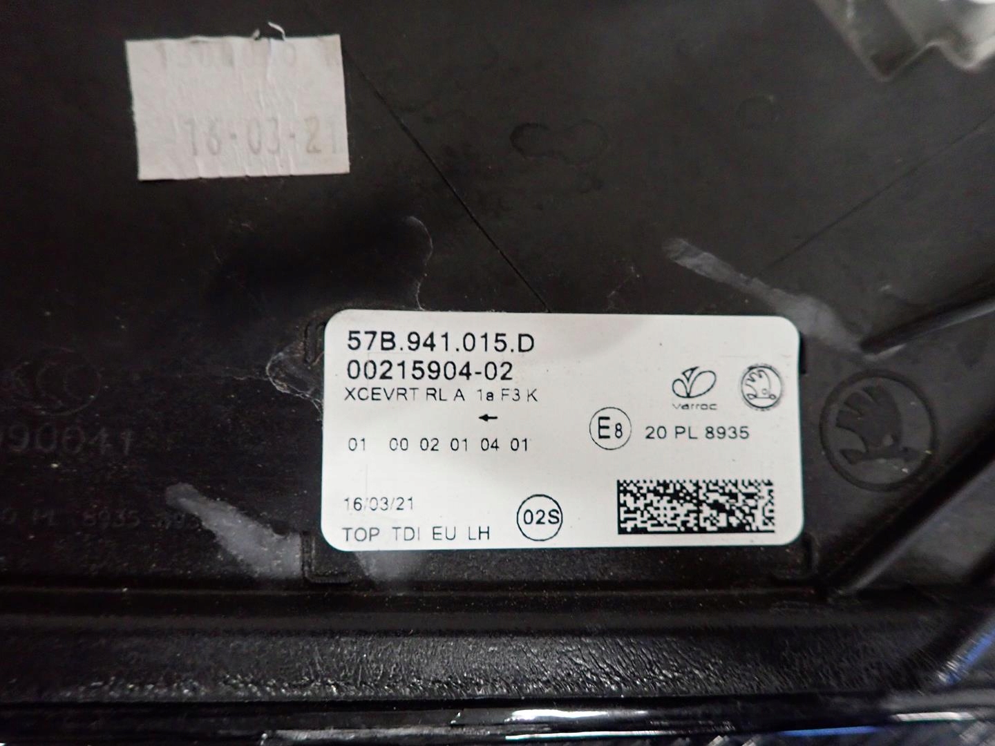 light front left SKODA KAROQ 2017- FULL LED