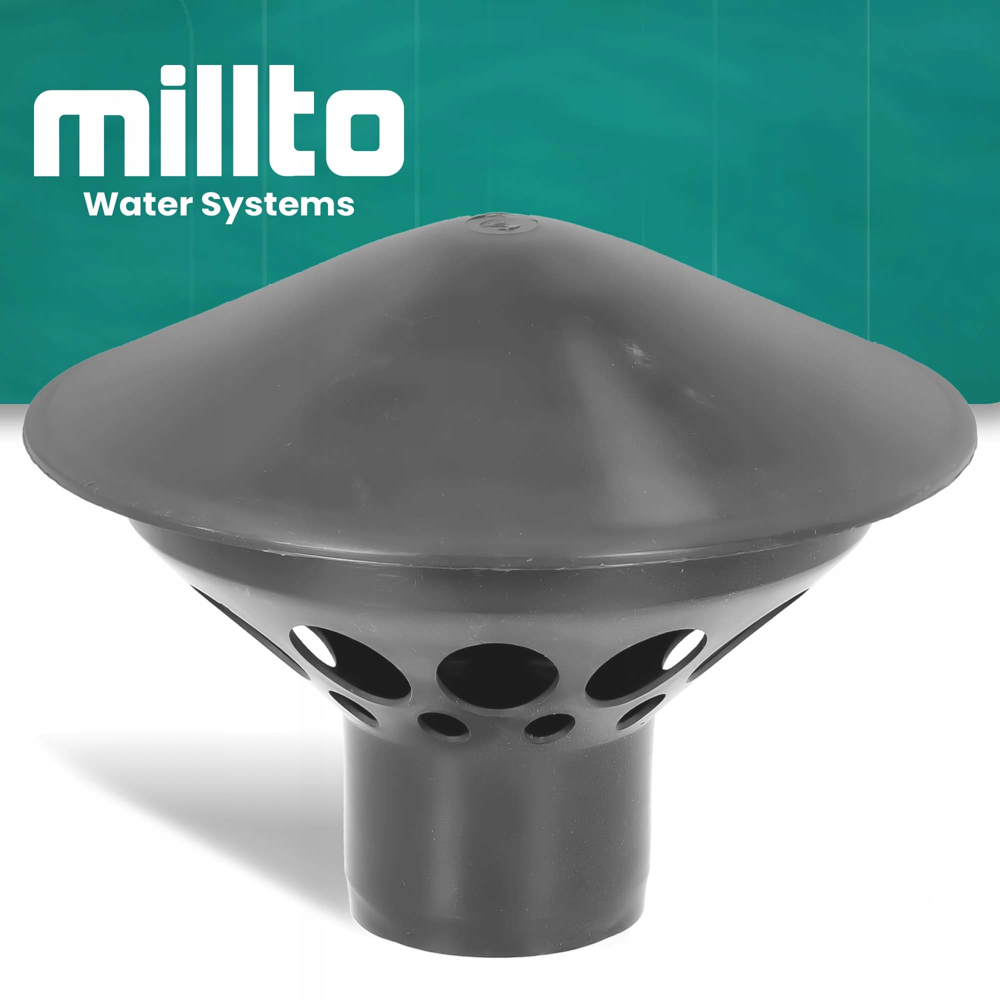 Wywiewka KANALIZACYJNA 50 mm Daszek Kominek PCV Odpowietrznik Napowietrzacz Rodzaj wywiewka