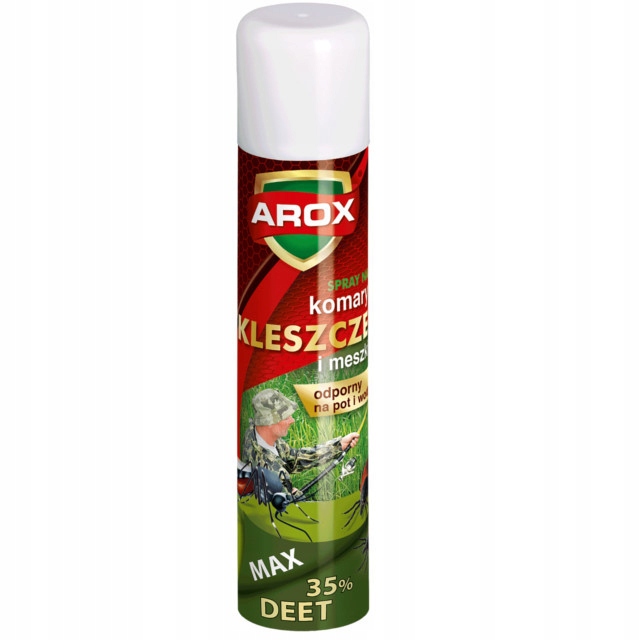 

Spray na komary kleszcze, meszki 90 ml Arox