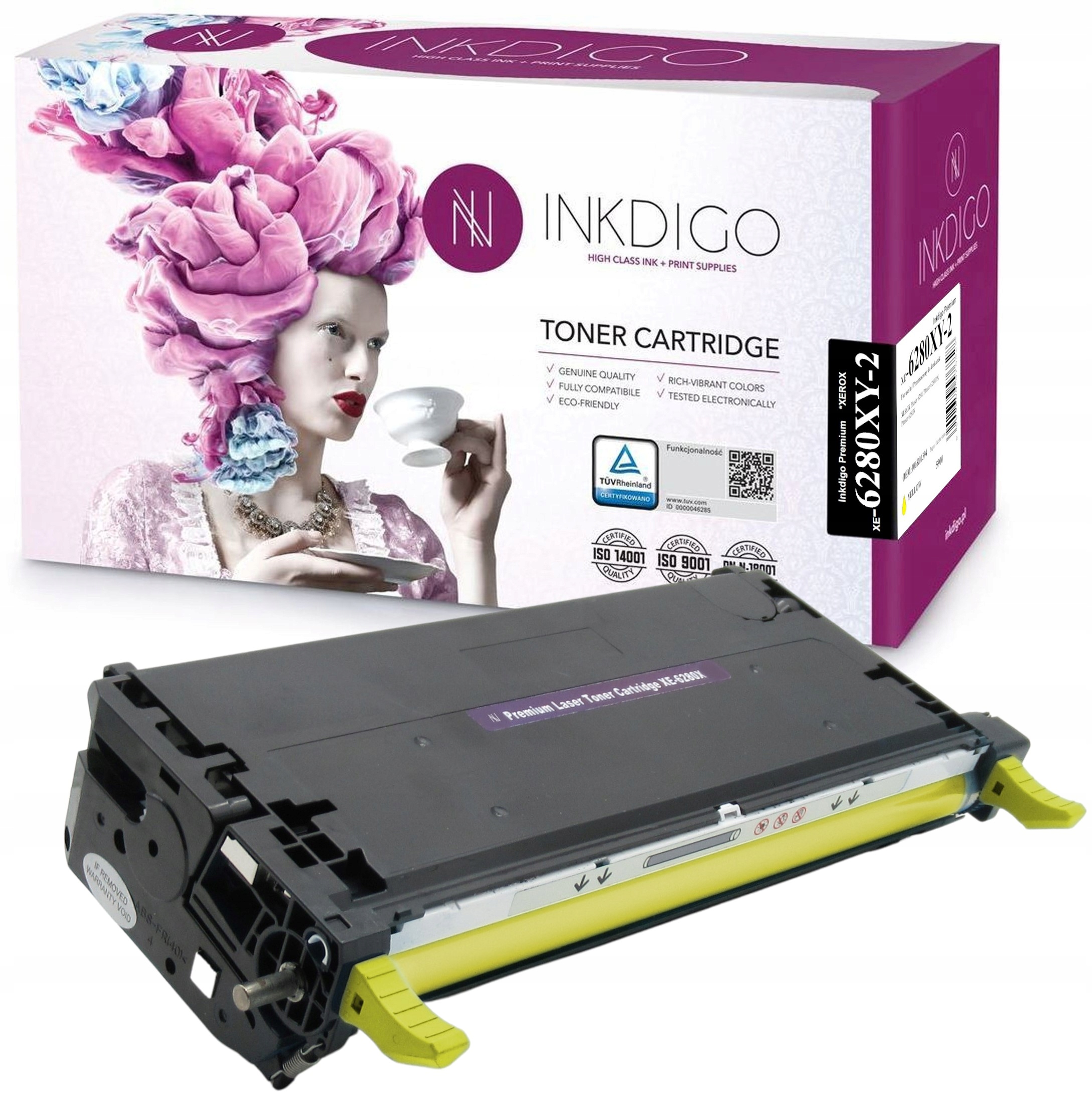 Náhradní toner pro Xerox Phaser 6280 Dn Dnm Yellow