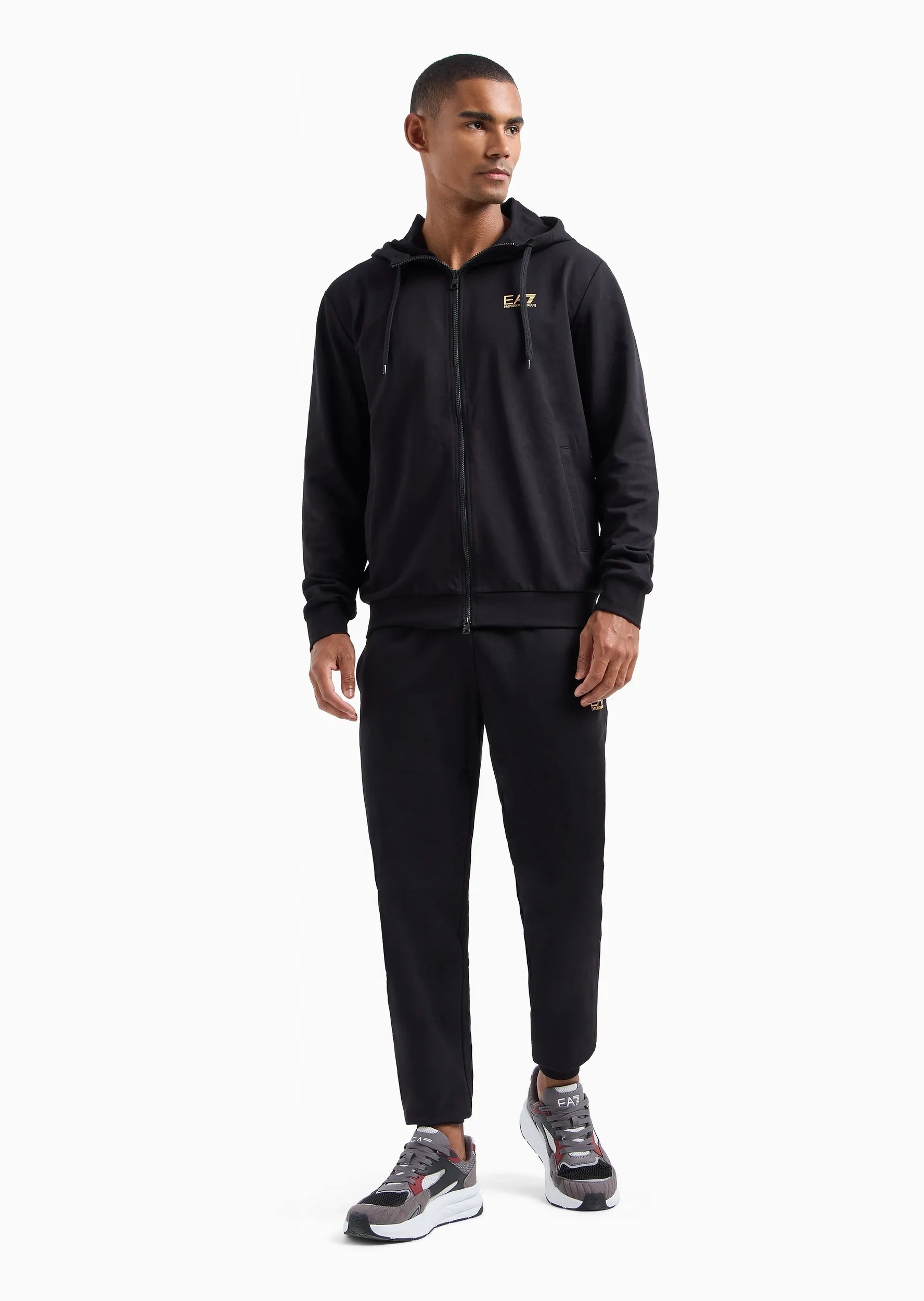 Komplet dresowy Emporio Armani EA7 sportowy treningowy na co dzień stylowy