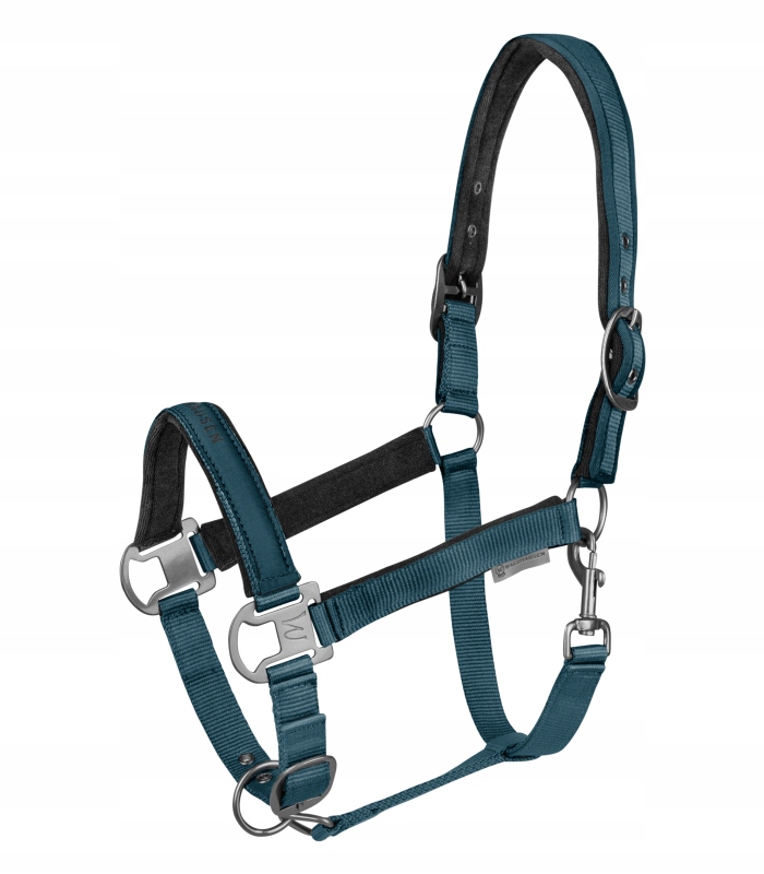 Kantar anatomiczny profilowana potylica 2str regu Athletic petrol blue Cob