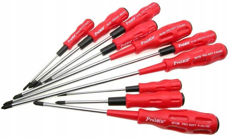 Wkrętak krzyżak PH0 seria Pro-Soft, 185 mm, 89405B EAN (GTIN) 4710810387074