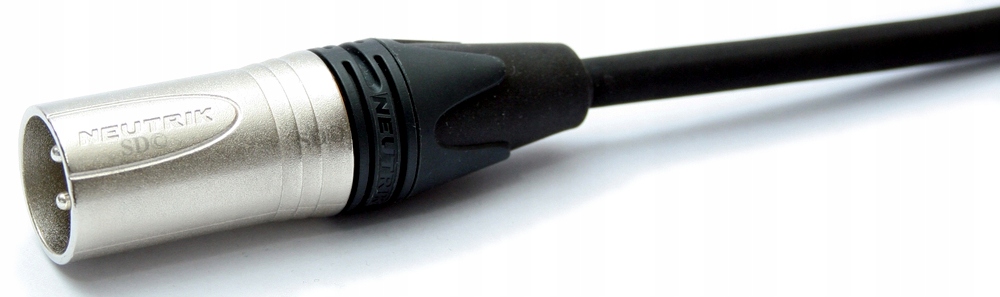 Przewód do monitorów studio odsłuchu JACK XLR 3M Kod producenta CLUB-BLACK-NP3-3M