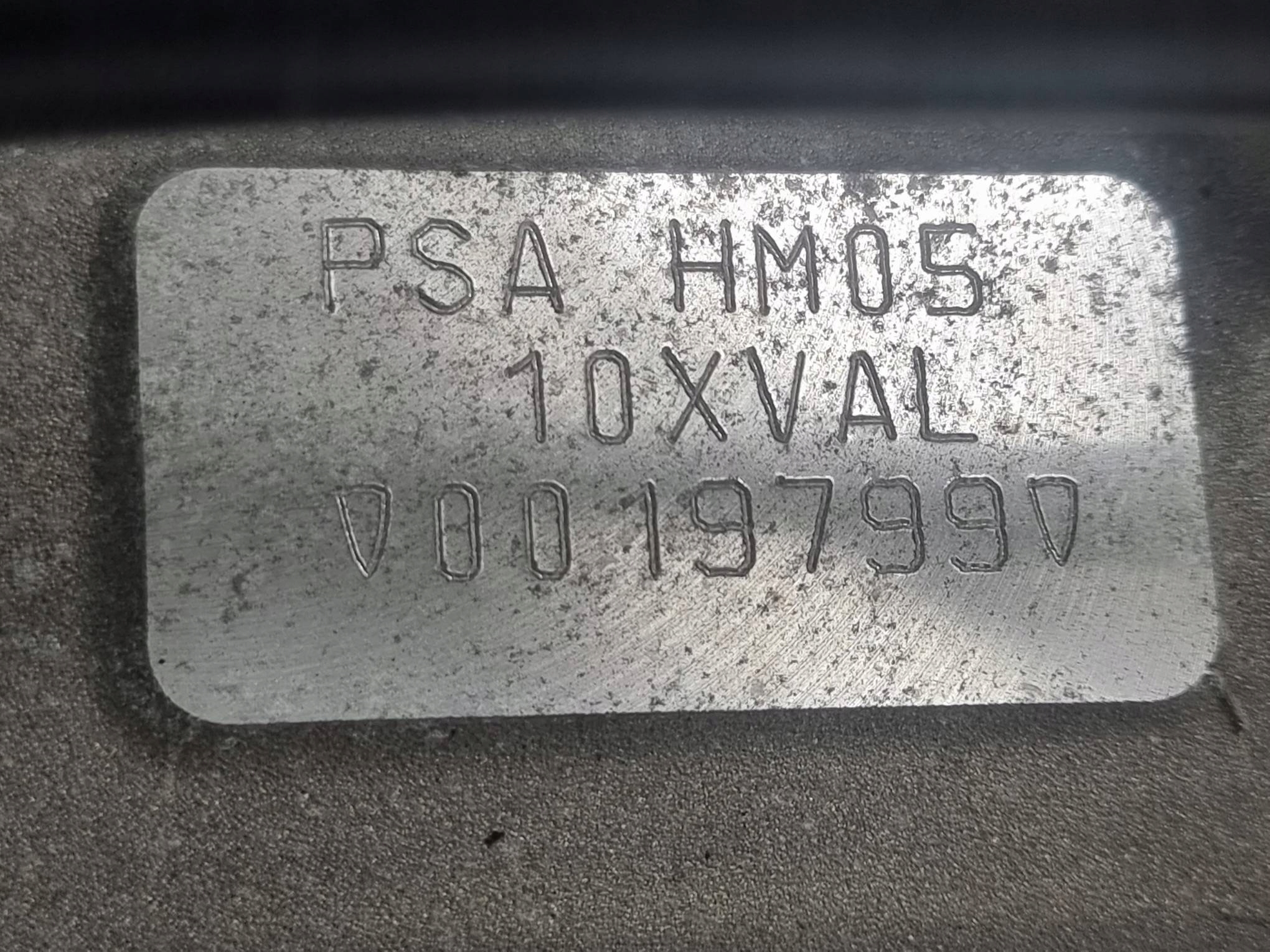 engine DOL 10XVAL HM05 1.2 THP OPEL CORSA F