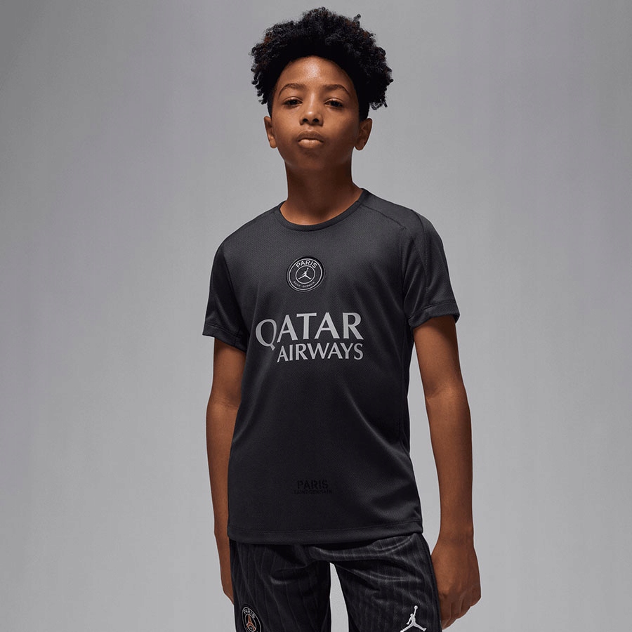 Nike Psg Jordan Strike Top Junior [M [137-147]] Dětské tričko Grafito