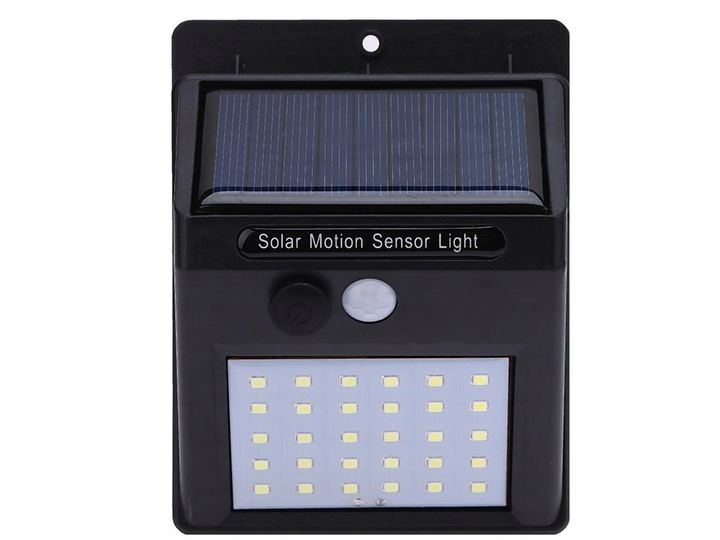 

Lampa Solarna 30LED Z Czujnikiem Ruchu I Zmierzchu