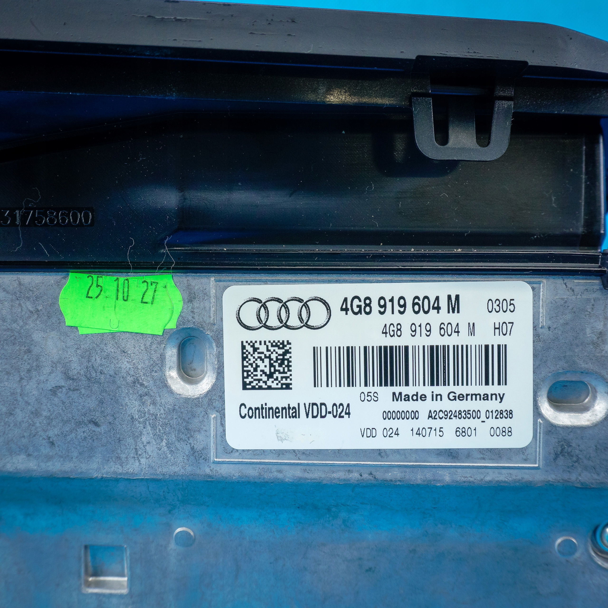 display HeadUp HUD Audi A7 S7 RS7 4G Lift 4G8919604M