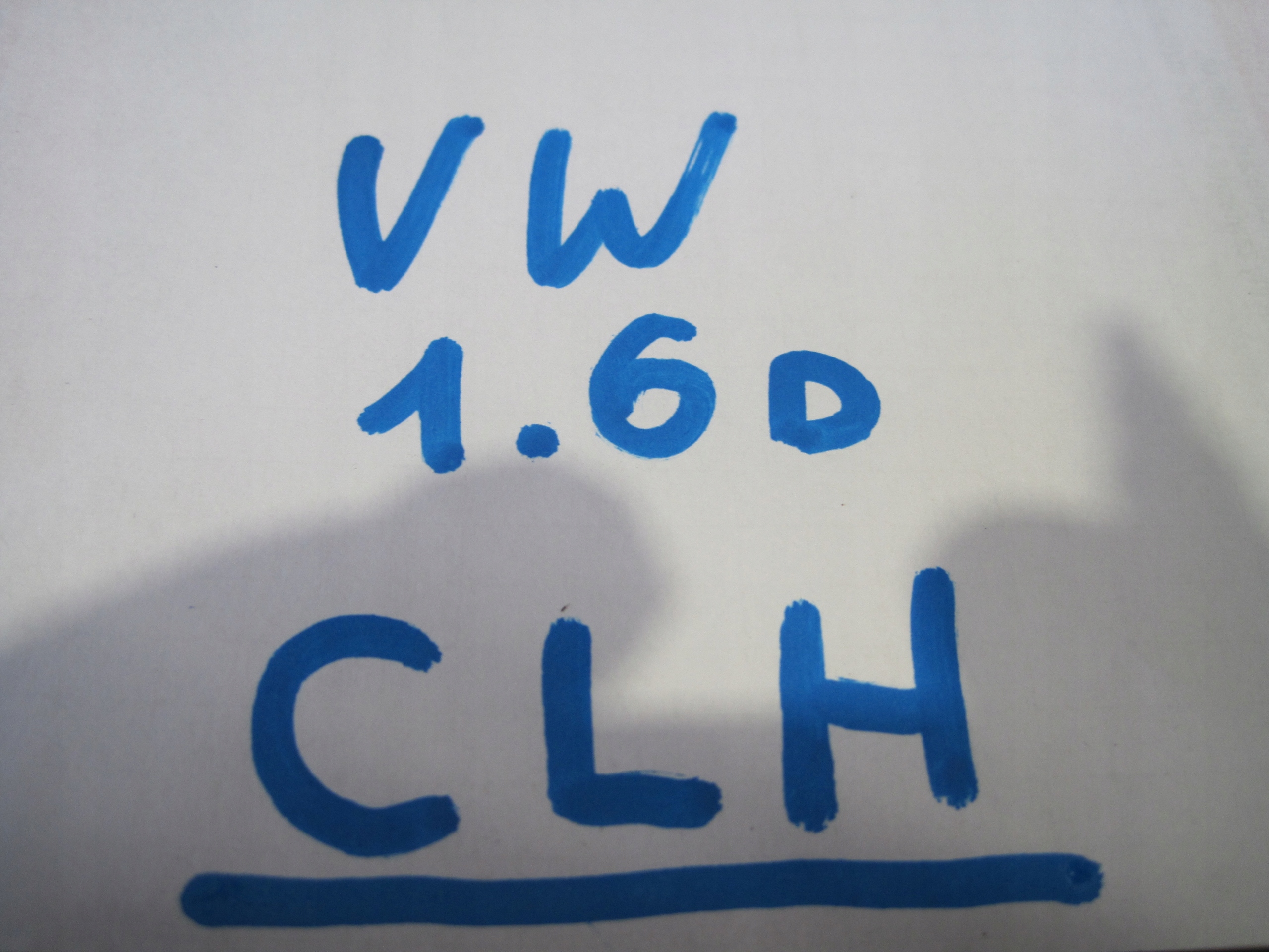 engine motor VW AUDI SEAT SKODA 1.6 TDI CLH pillar