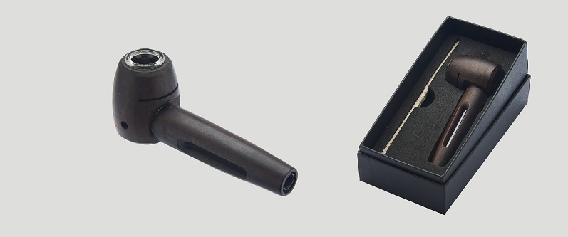 FAJKA DREWNIANA DO PALENIA TYTONIU, YD-1300, PLUS WYCIOR, BOX, PREZENT