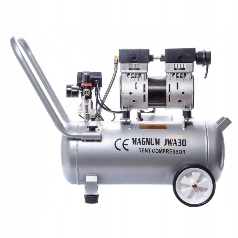 KOMPRESOR BEZOLEJOWY MAGNUM JWA-30 68db SPRĘŻARKA Zasilanie sieciowe