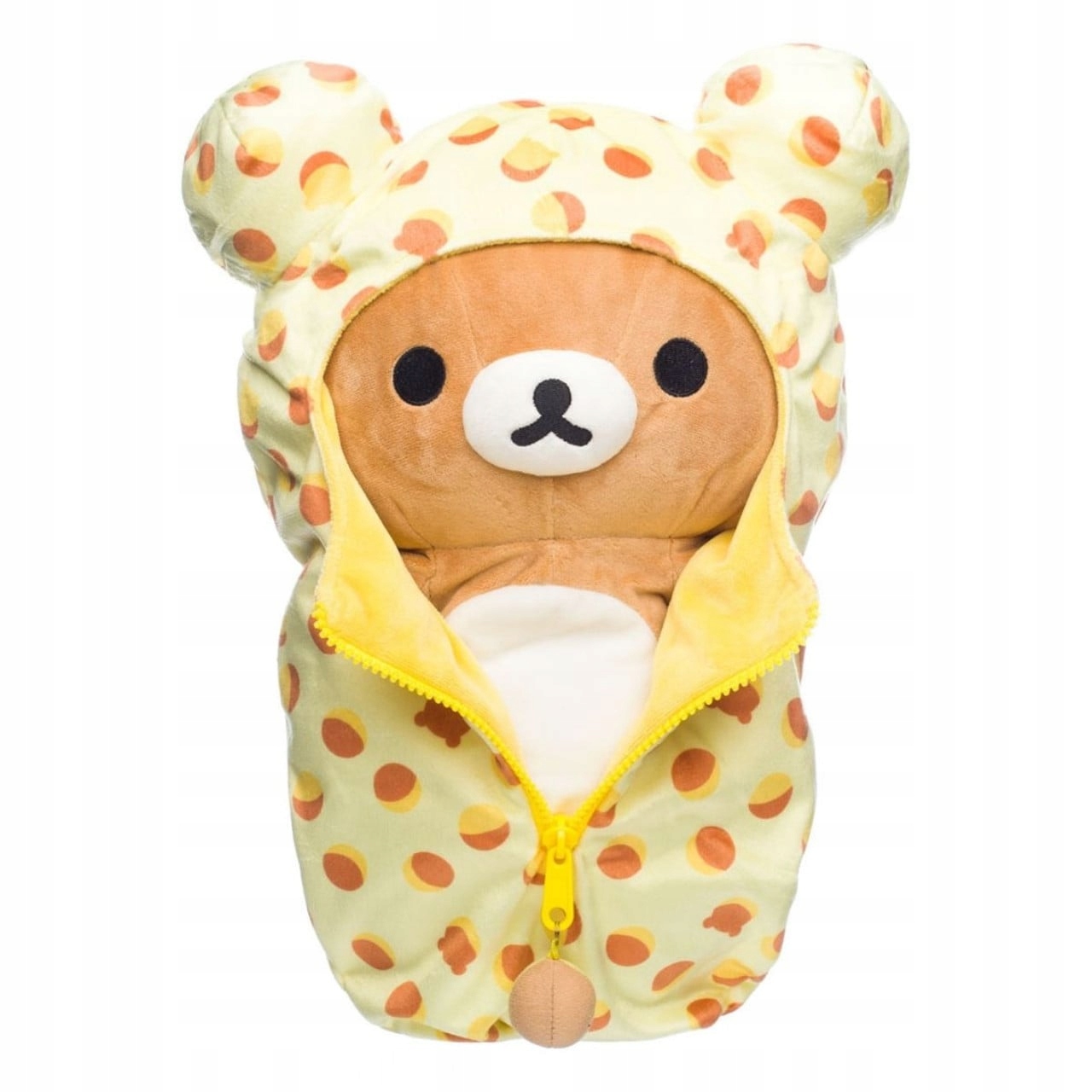 Aqi Rilakkuma Pattem Spací Pytel Střední plyšák 38 Cm