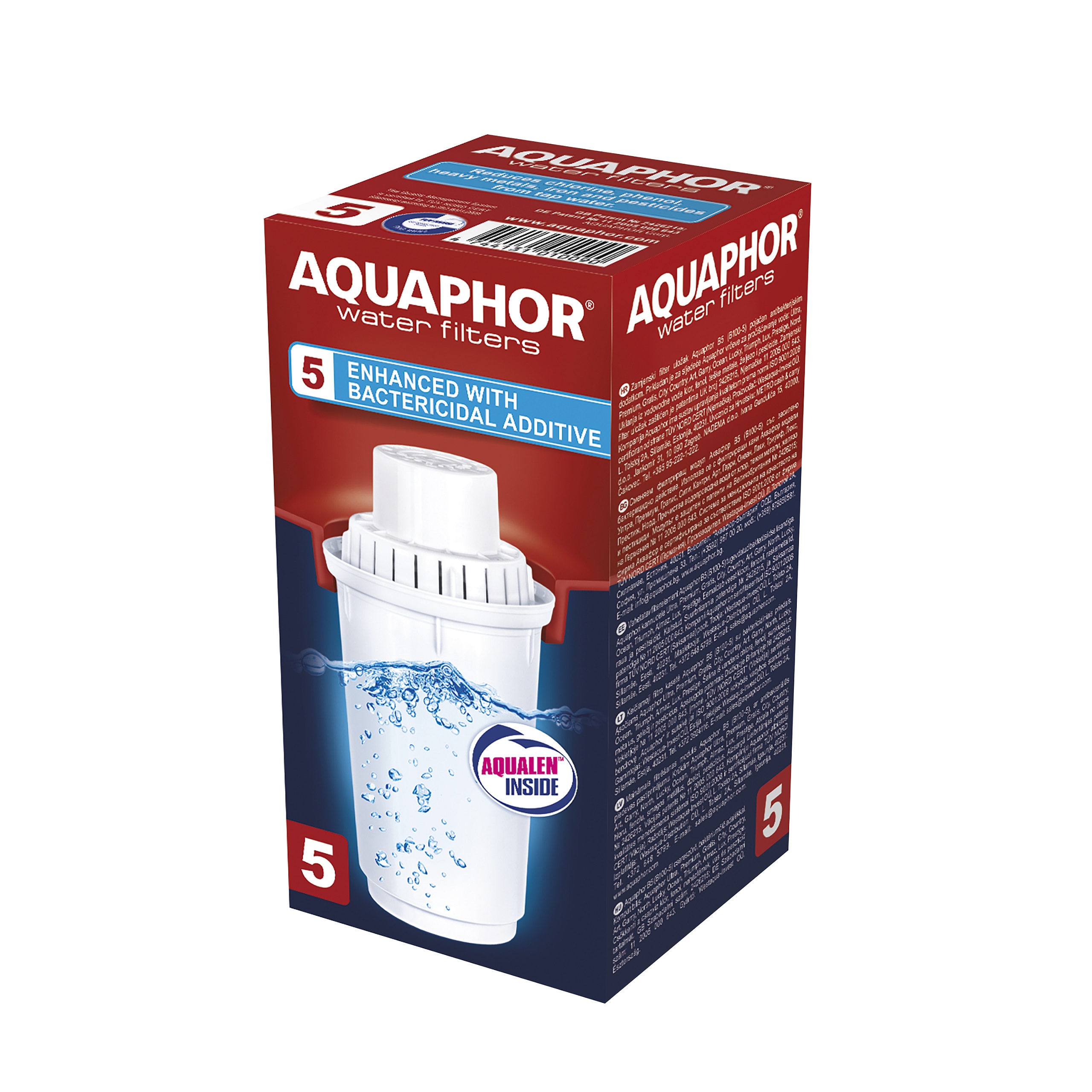 

Wkład filtrujący wodę Aquaphor B5 (B100-5) 3 szt