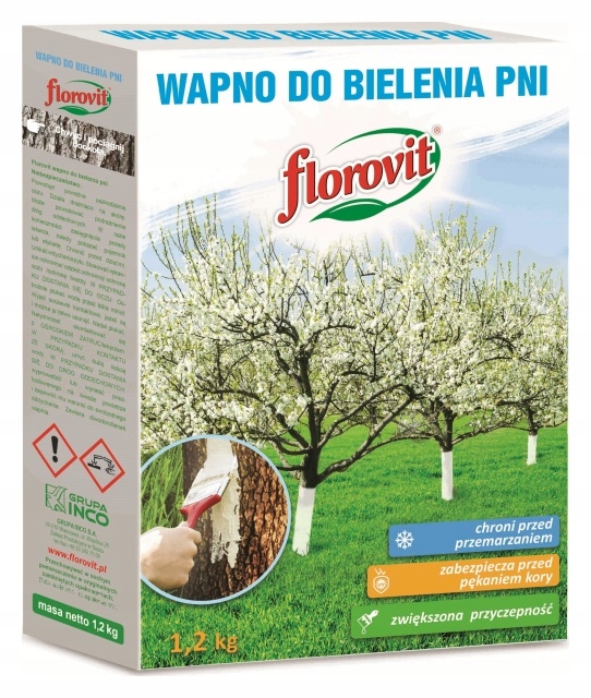 

Florovit Wapno do bielenia drzew i krzewów 1,2 kg