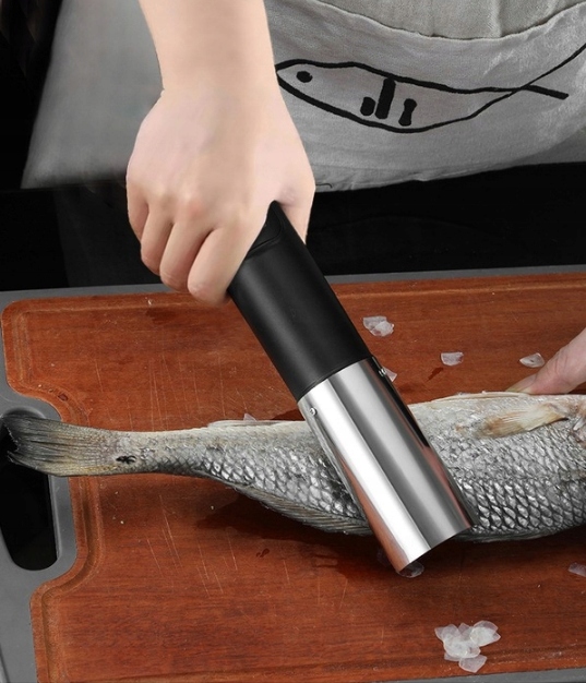 ELEKTRYCZNA SKROBACZKA SKROBAK MASZYNKA NÓŻ DO ŁUSEK RYB SKALER TARKA 120W Rodzaj skrobak