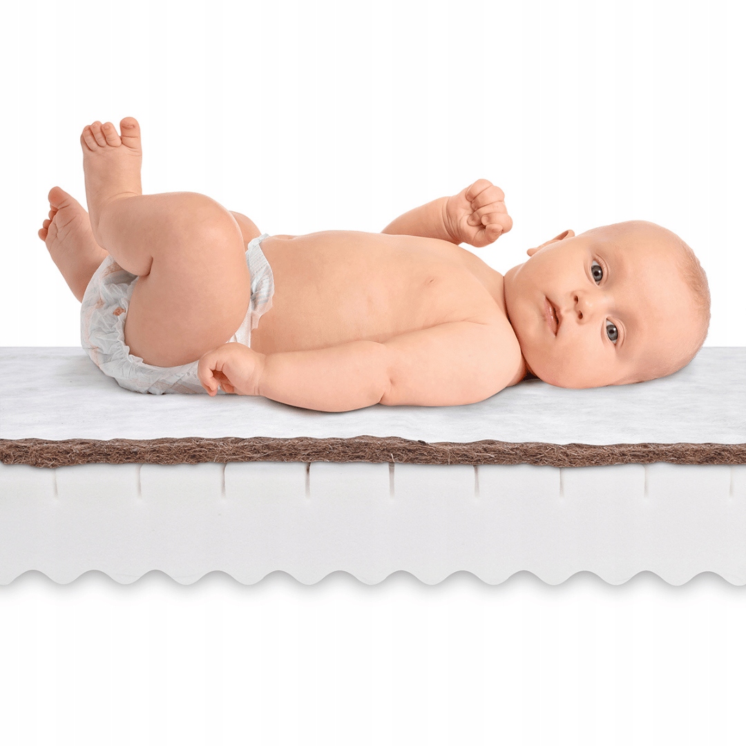 Materac do łóżeczka 120x60 PIANKA PREMIUM KOKOS Kod producenta 5905323263499