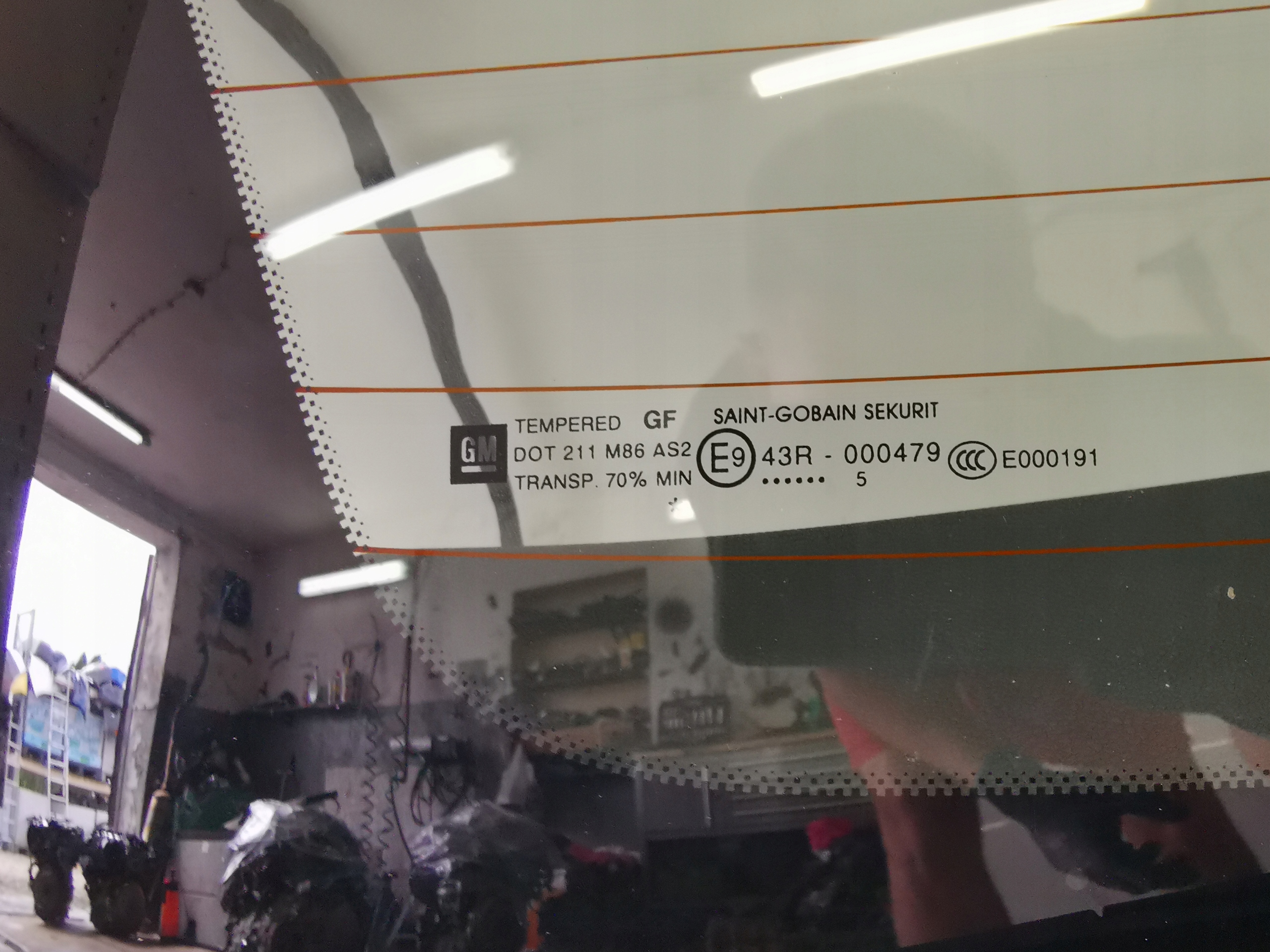 OPEL CORSA E 3D 3 door trunk door boot