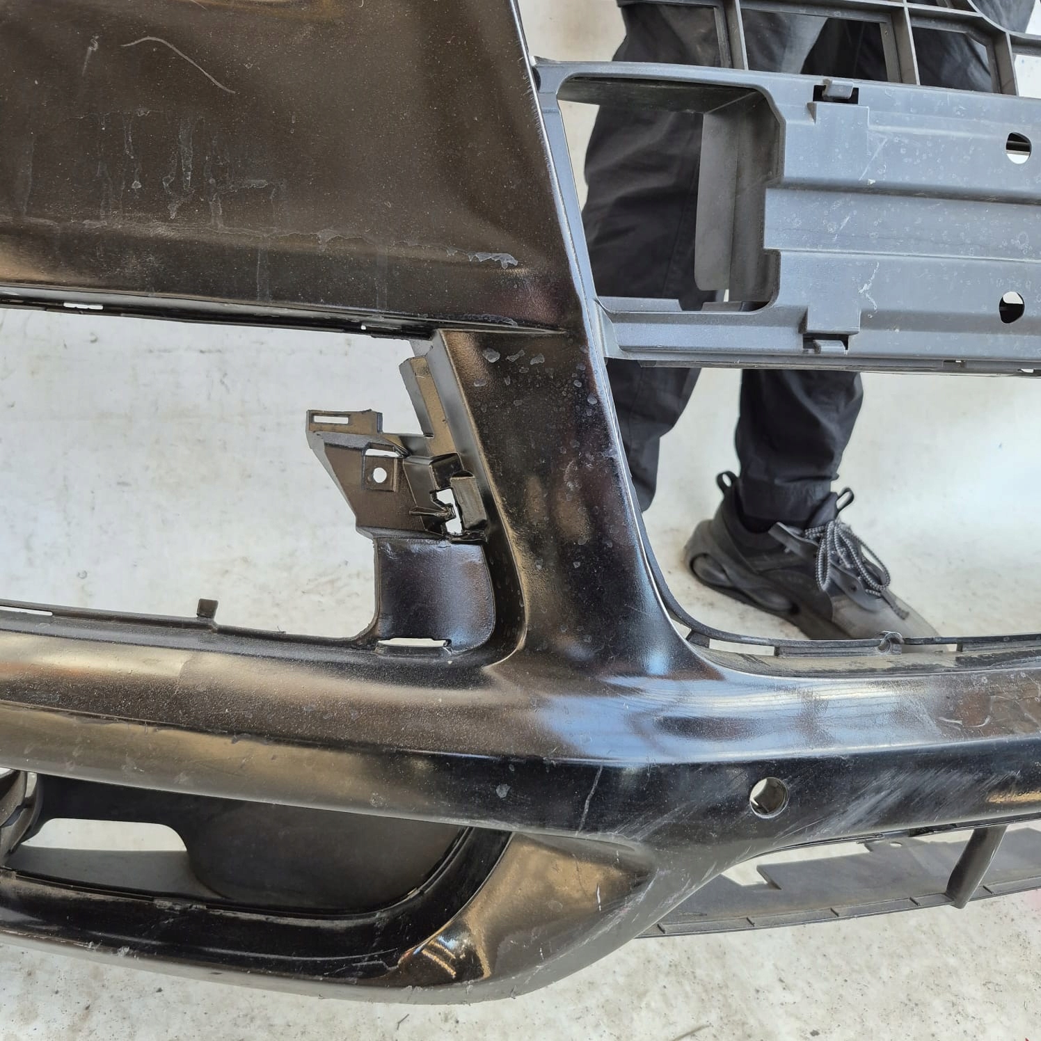 AUDI Q7 and 1 4L S-LINE 05-09 bumper front front washer PDC