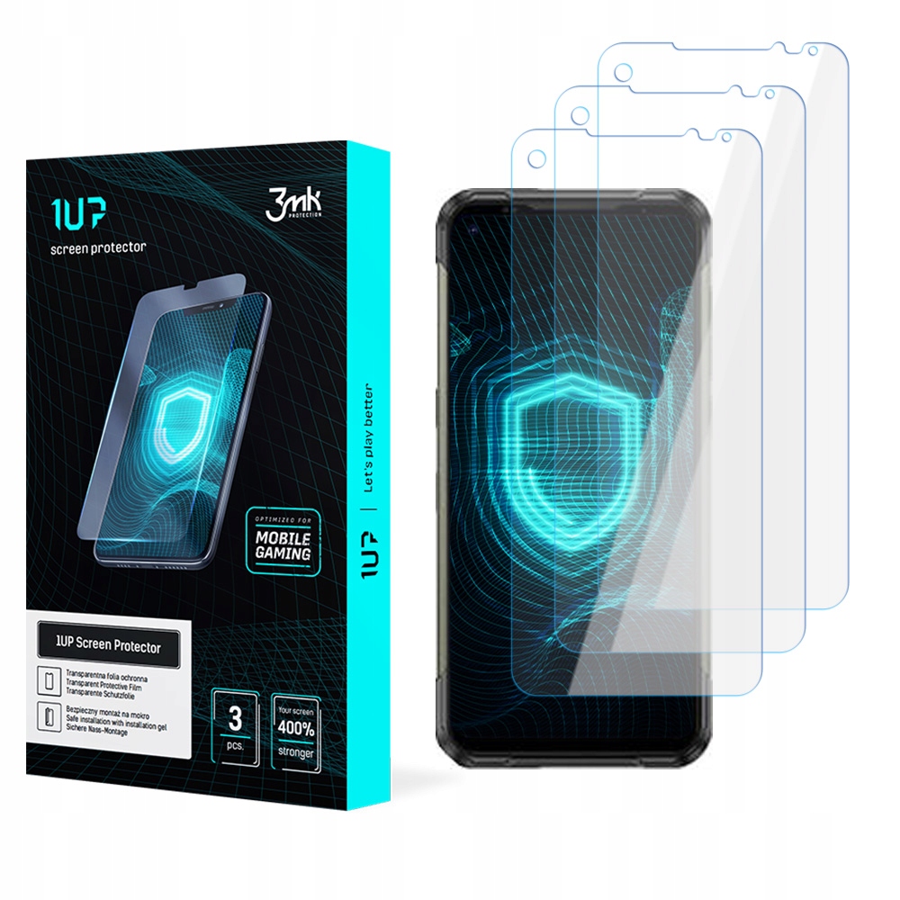 3x Fólie pro hráče 3mk pro Doogee S97 Pro