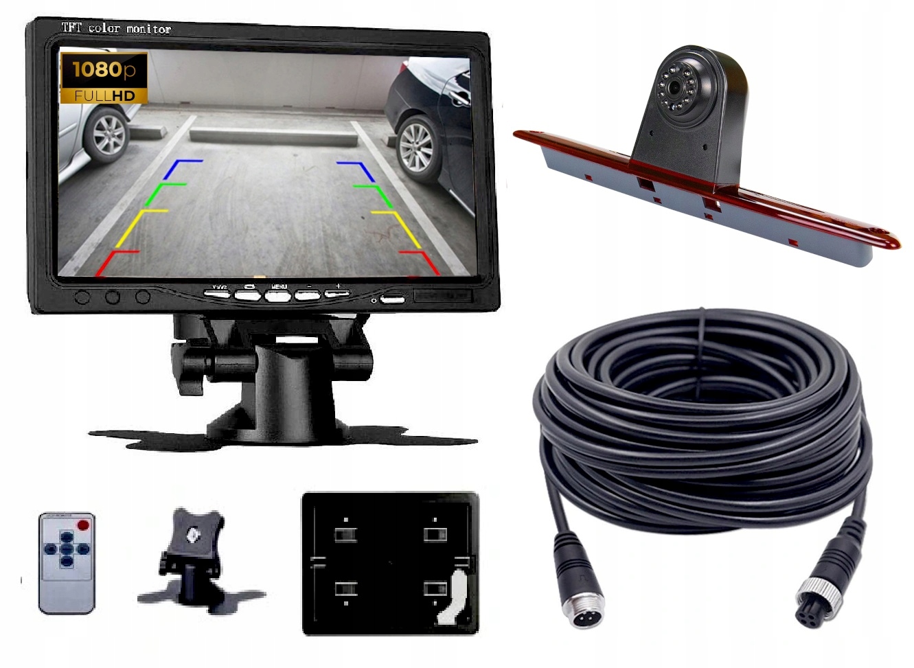 Монитор камера заднего вида 4pin 15M SPRINTER (W906)