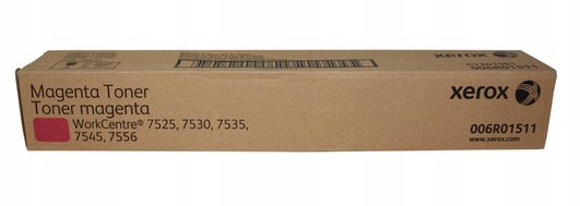 Toner Xerox WC7525 006R01511 15 tisíc Magenta červený Originál WC7525 7530